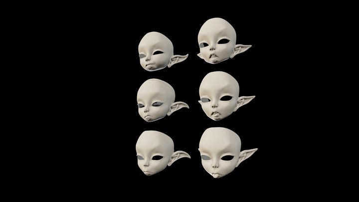 Bjd 3D models - Sketchfab