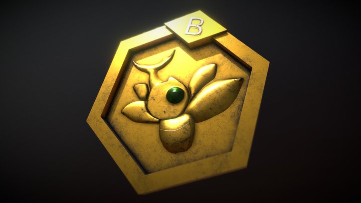 Metabee  Medal - Medabots 3D Model