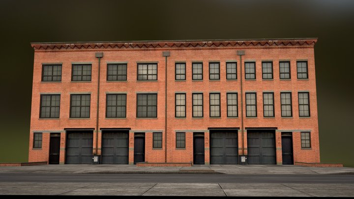 Modern NYC Dwellings 3D Model