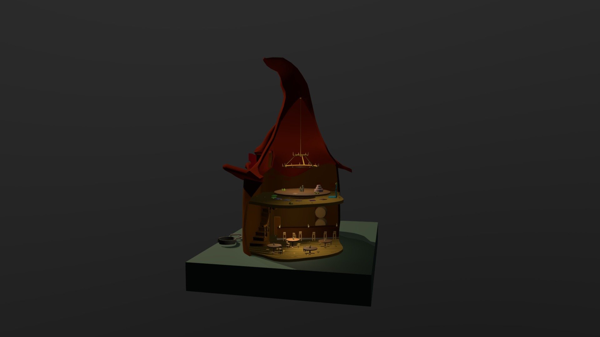 fantasy tavern - 3D model by kj3nta [8ef95b2] - Sketchfab