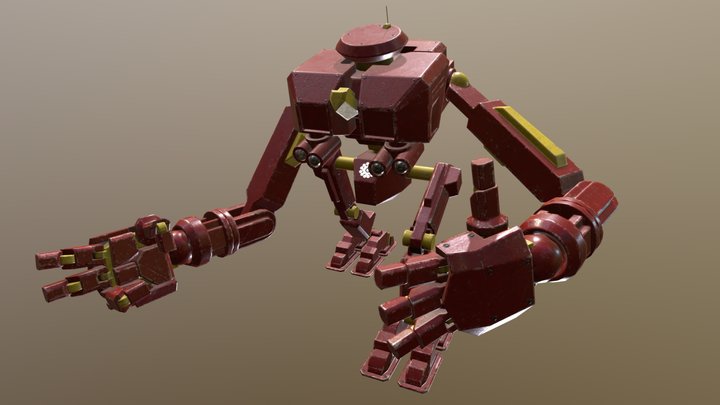 IronMan_Bot 3D Model