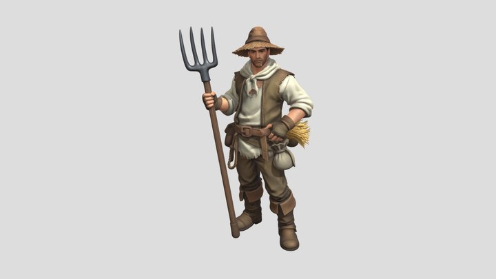 Harvester 3D Model