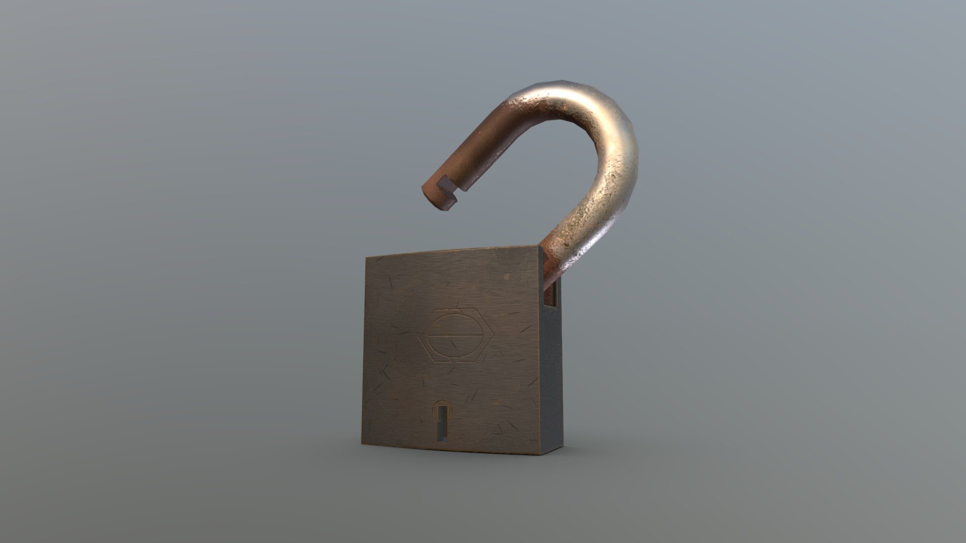 Lock Download Free 3D model by Pratibha (Camay) [8efa91b] Sketchfab