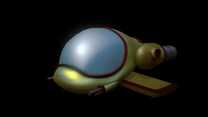 Spacecraft 3D Model