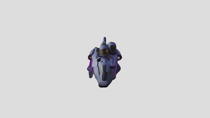 spacecraft 3D Model