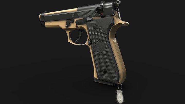 Grandpa's Gun 3D Model