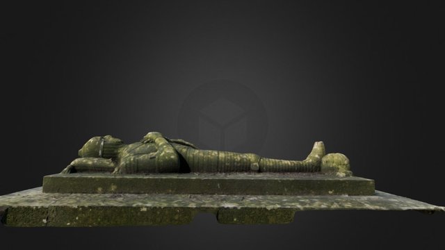 Ballymoe Effigy Tomb 3D Model