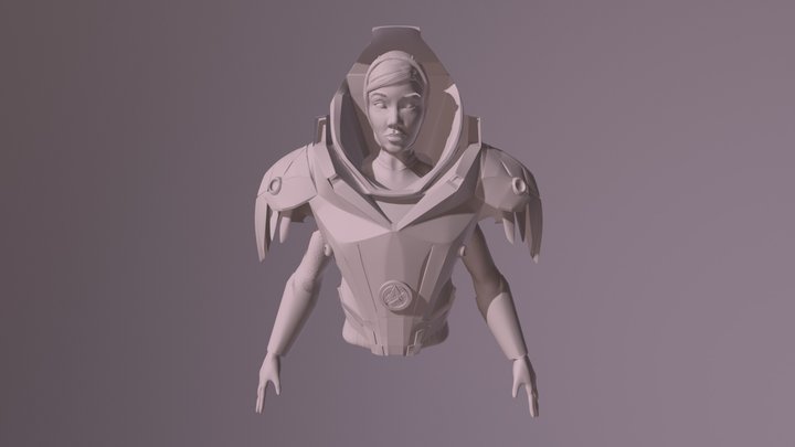 Burnhamwednedaywithsuit 3D Model
