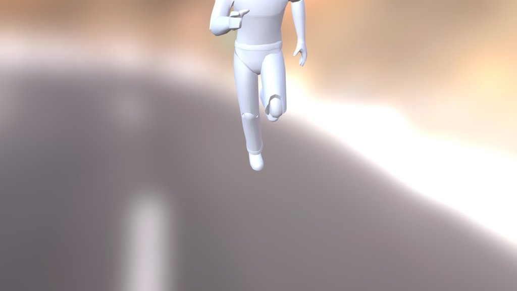 Male Anthro Running 3d Model By Roblox R15 Roblox R15