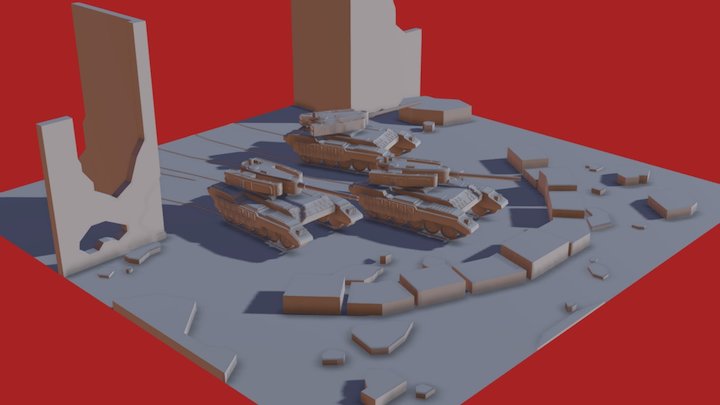 TANKscene [study] 3D Model