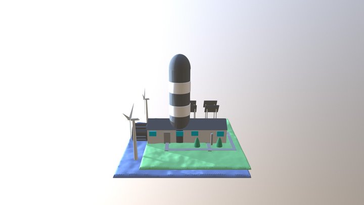 Light House 3D Model