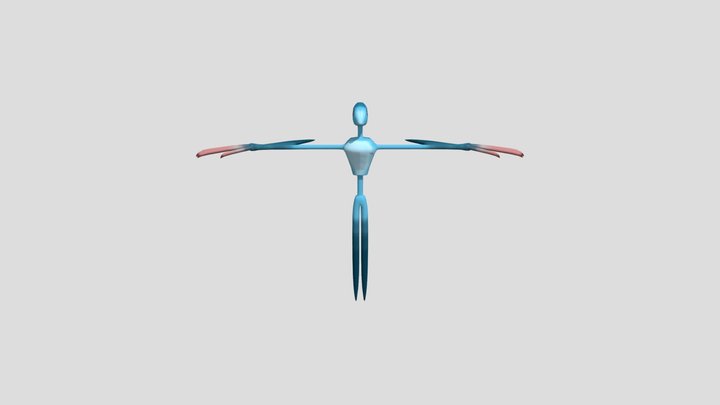 Speed enemy 3D Model