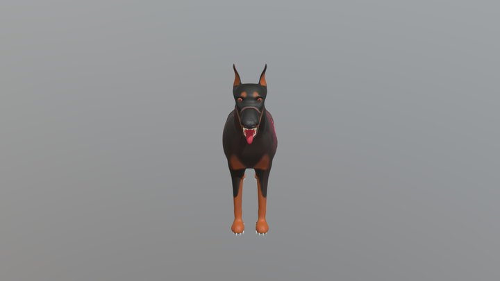 Perro Zombie (Cerberus) 3D Model