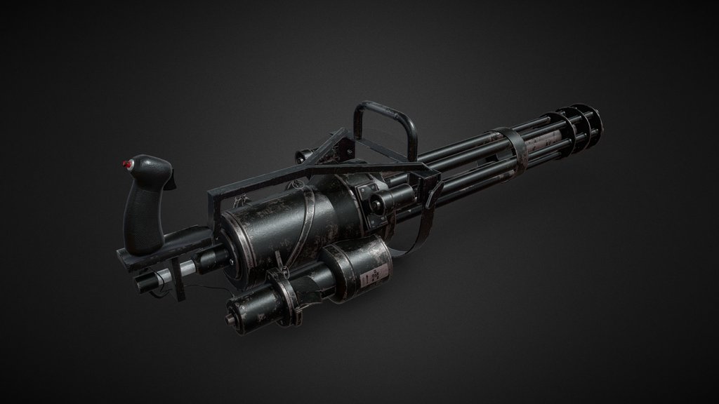 M134 handheld (Minigun)