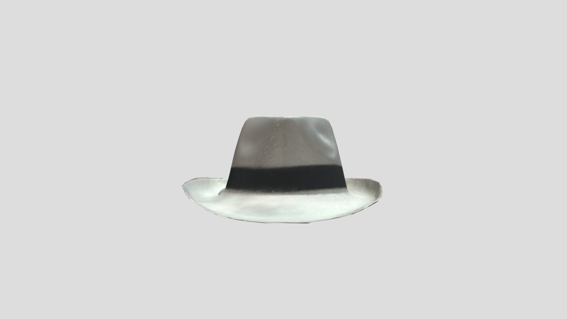 White Gangster Hat