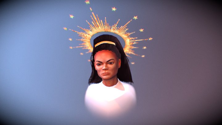 Eartha Kitt 3D Model
