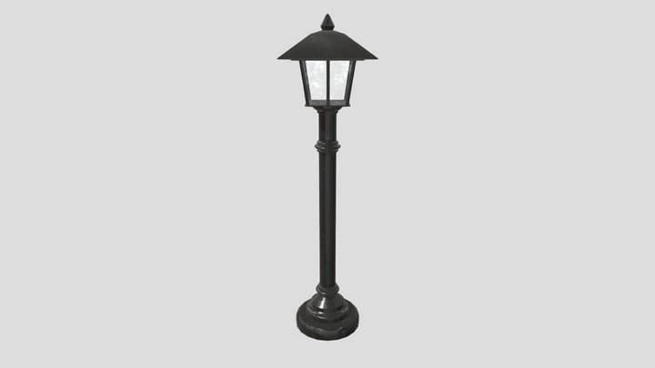 Lamp Model Textured 3D Model