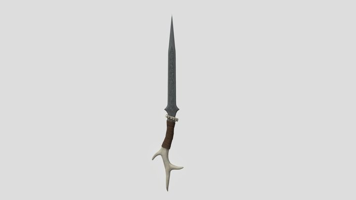 Stag Dagger 3D Model