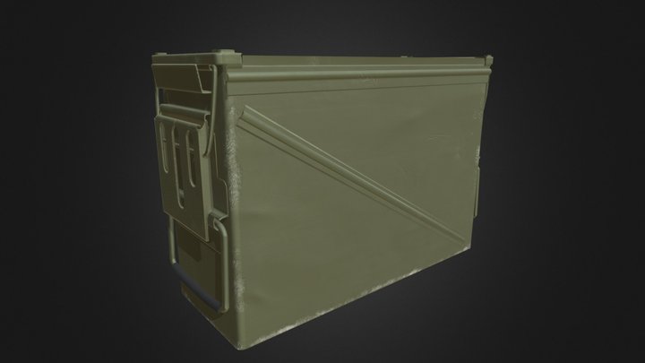 Military Ammo Can 3D Model