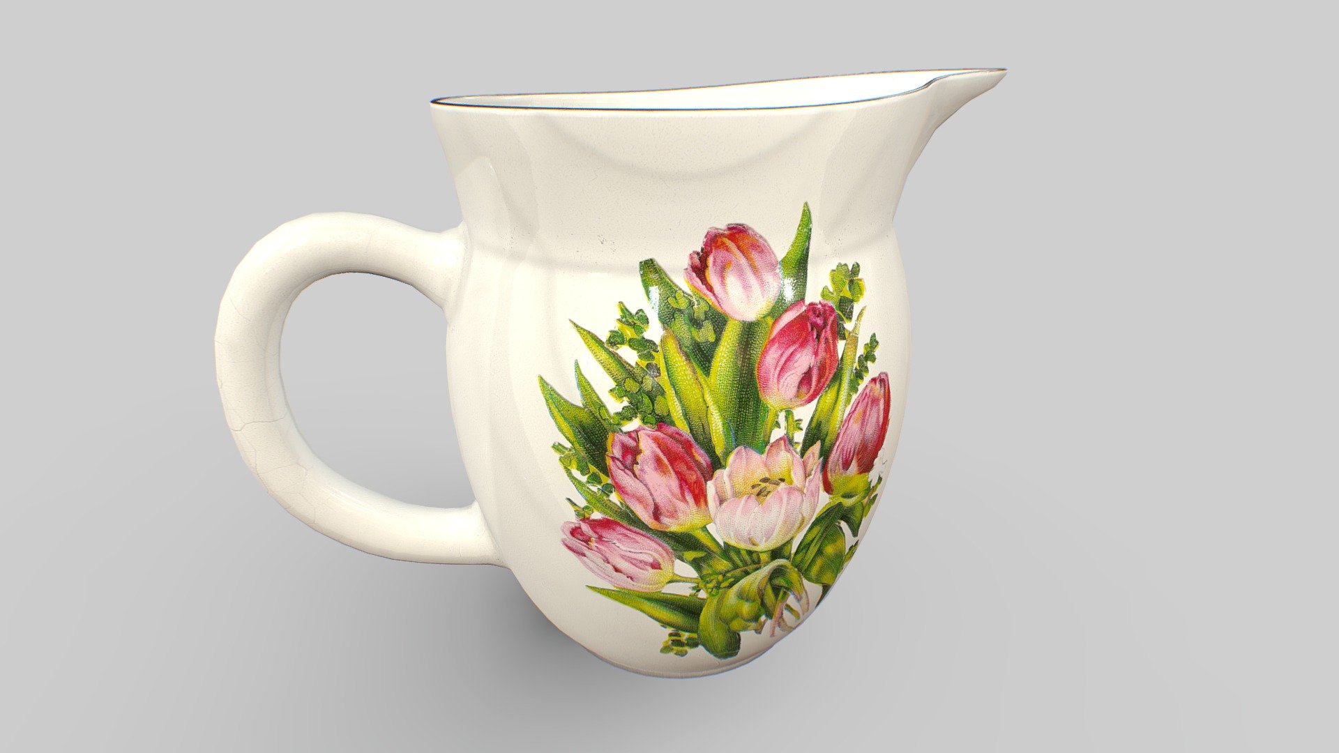 Vintage Porcelain Milk Jug