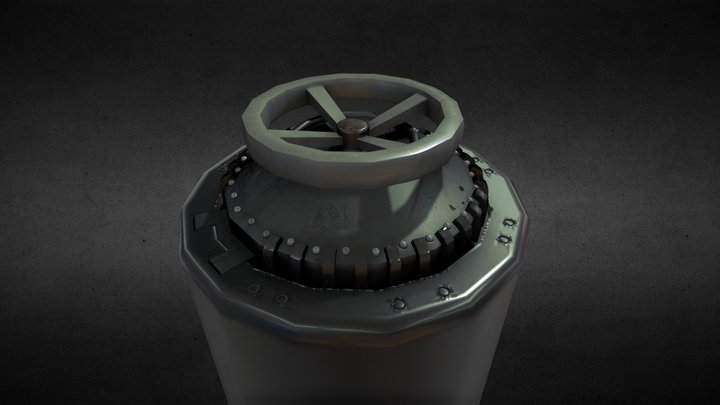 Under Ground Bunker 3D Model