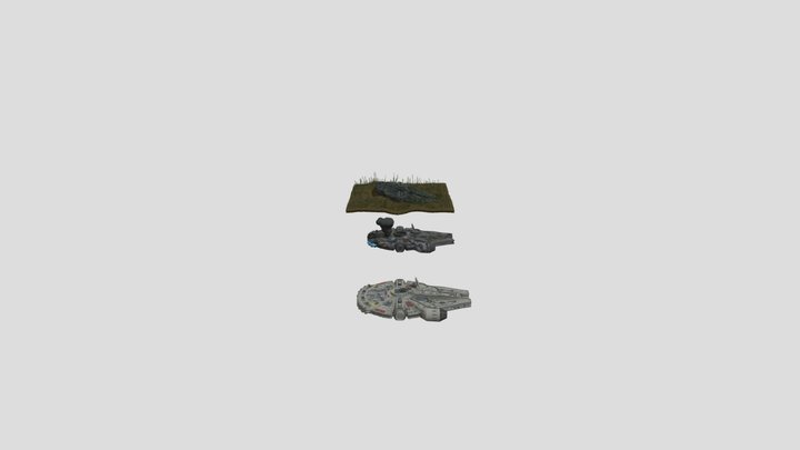 Millennium falcon [Homework № 7 breakdown] 3D Model