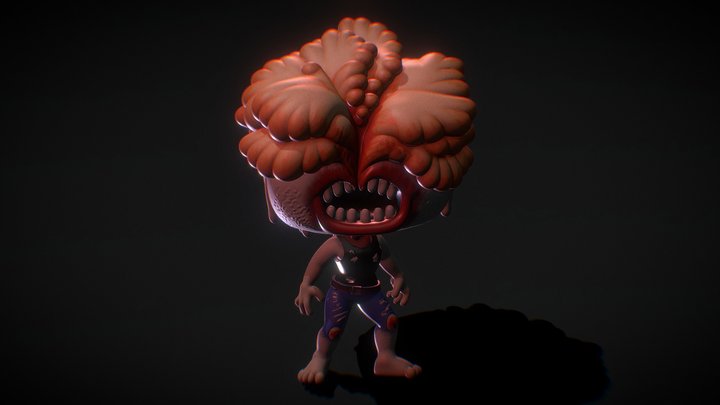 The last of us - Clicker - Funko Pop 3D Model