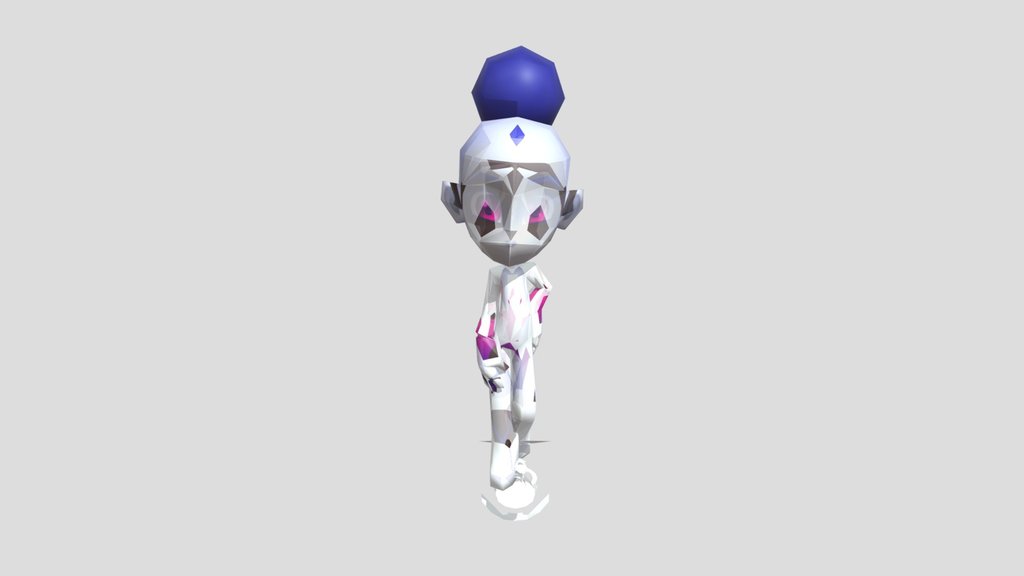 Chibi base low poly