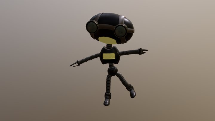 Robo Bud 3D Model