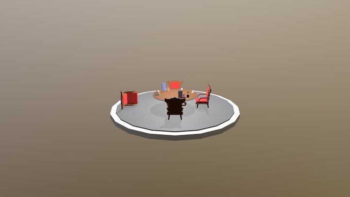Gambling 3D Model