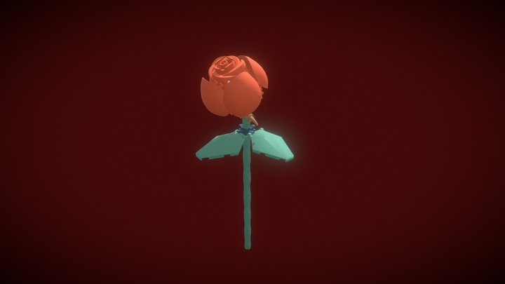 Rose - Type 2 3D Model