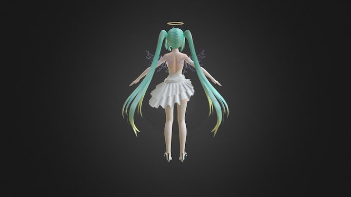 Miku – Kostenloses 3D-Modell STL