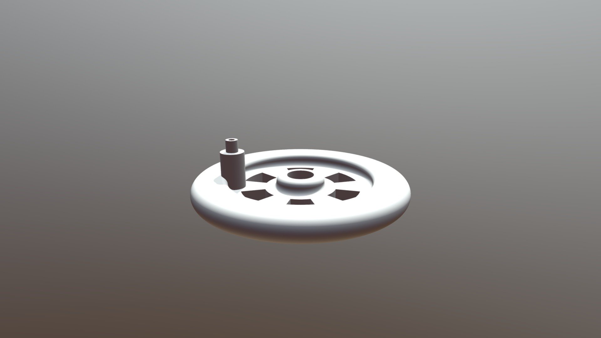 Wheel For Train - 3D model by Karol Bakowski (@KarolBakowski) [8f08c37 ...