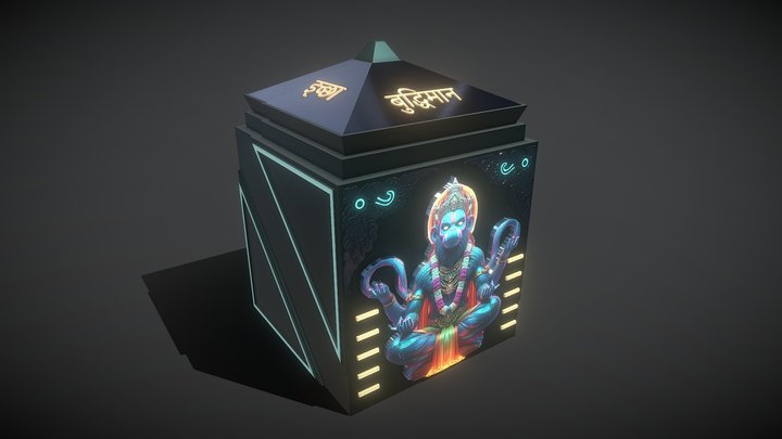 Hanuman Box | Collector 3D Model