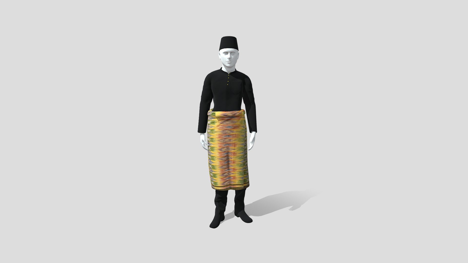 Sampin Pucuk Rebung Berlapis