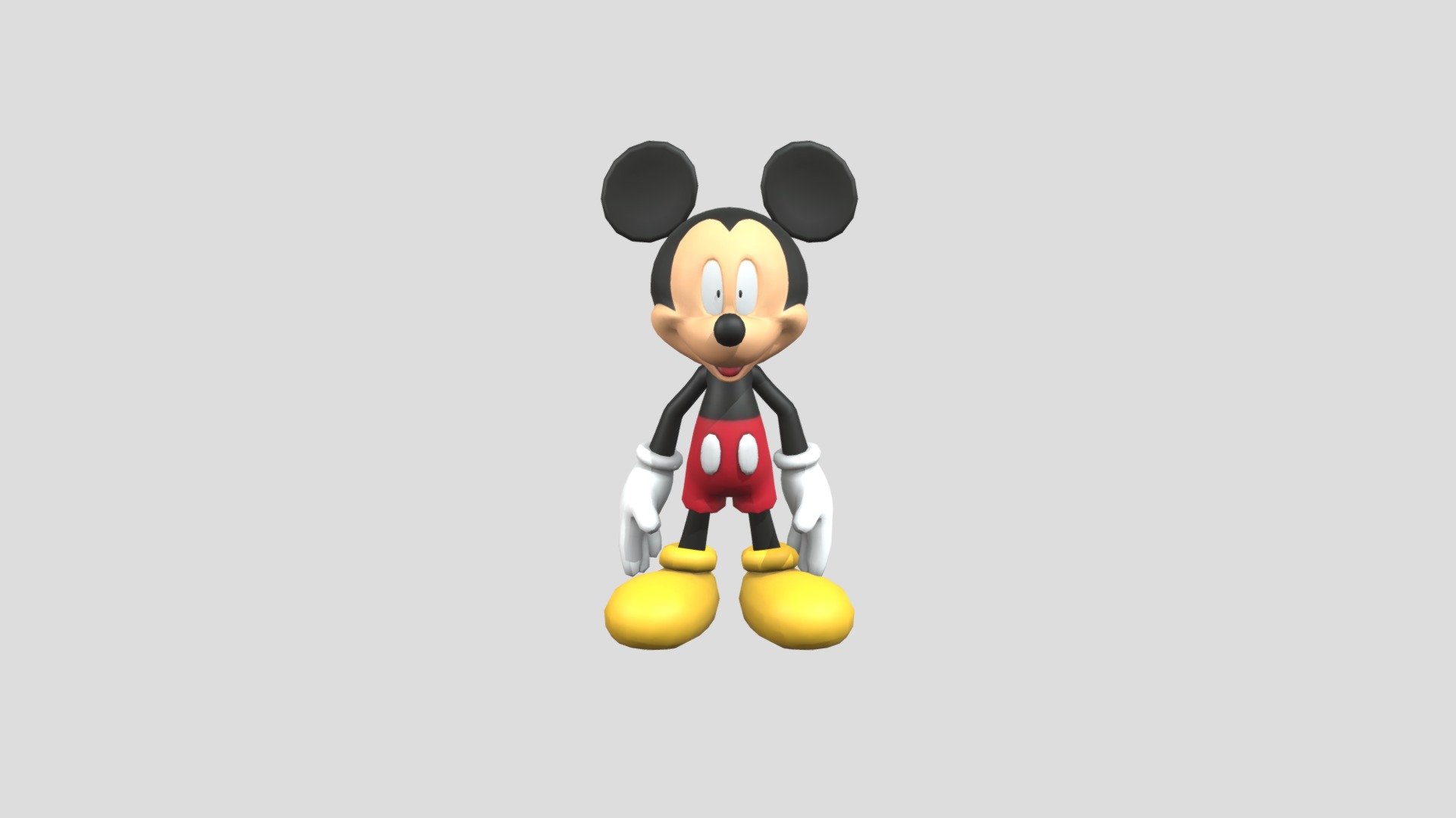 Psycho Mickey New Eye 3d Original Promo - Download Free 3D model by The ...