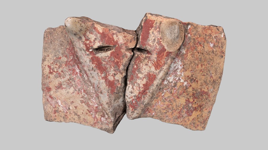 Pottery piece with a zoomorphic applique