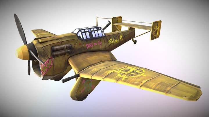 Rustairborn Stuka 3D Model