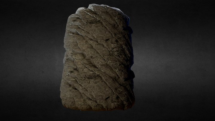 Demo rock matetial 3D Model