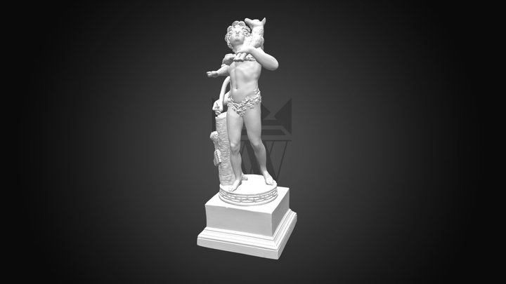 Faun z koźlęciem (Wil.718) 3D Model