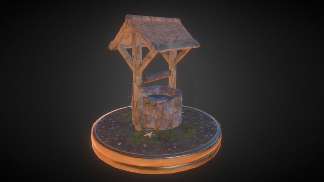 Old Well 3D Model