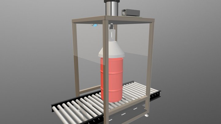 Keg Crimper 3D Model