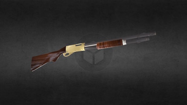 Shotgun 3D Model