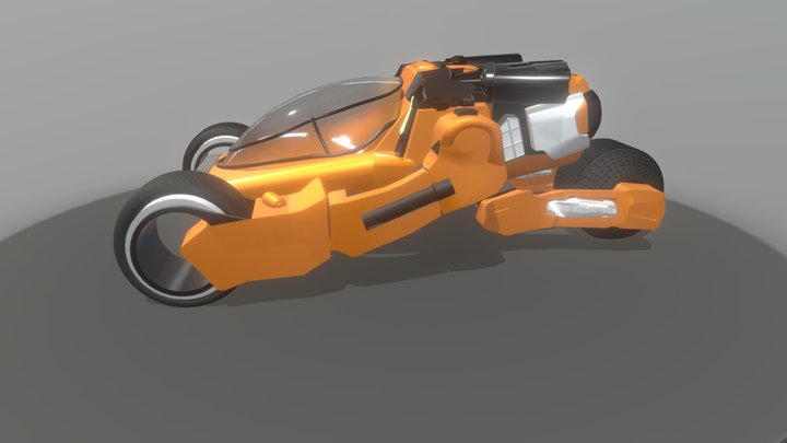 BUJJI CAR -FUTURISTIC VEHICLE @KALKI 2898ad 3D Model