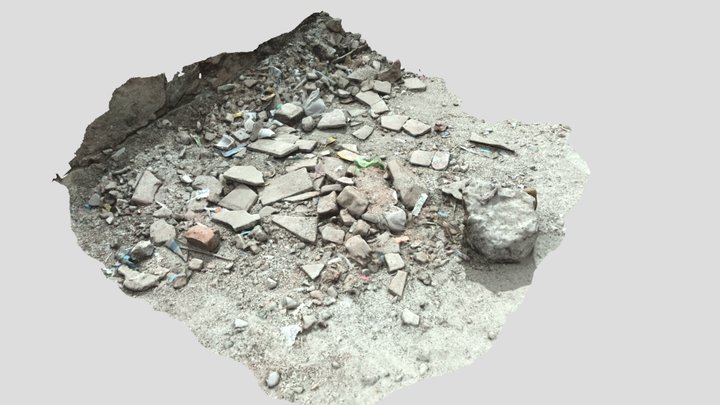 Mess_Ground_01 3D Model