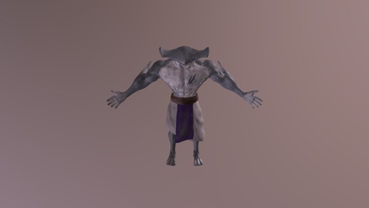 Glorious Shark Creature 3D Model