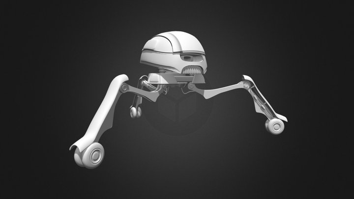 Robot Drone 3D Model
