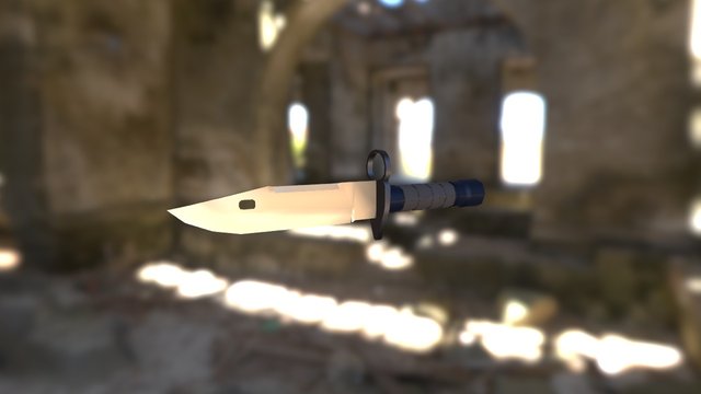 Knife M9 3D Model