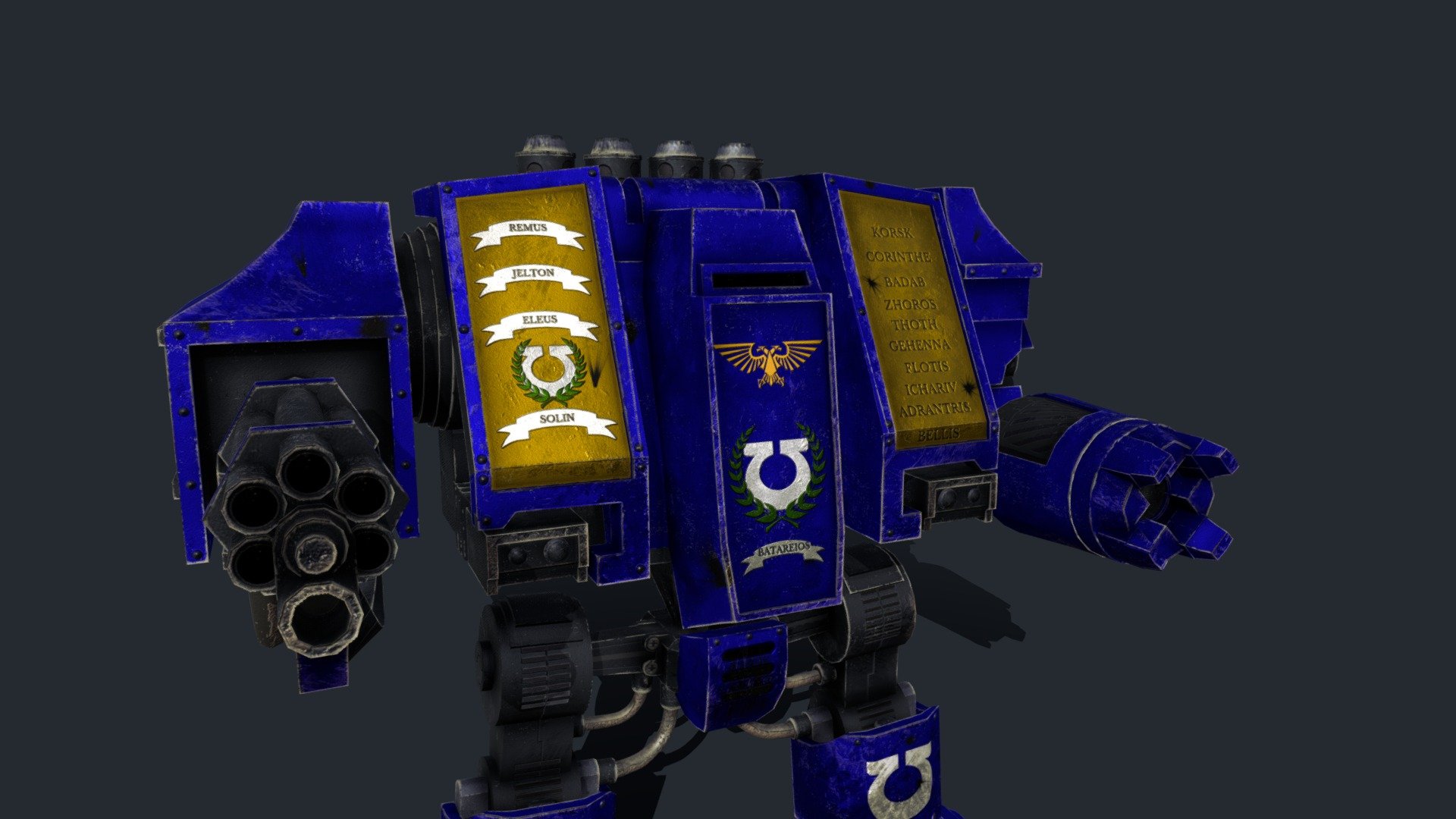 Dreadnought 40K Ultra Marines
