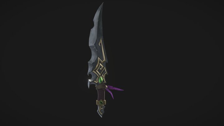 [Student Work] Epic Sword - Rodrigues Julie 3D Model